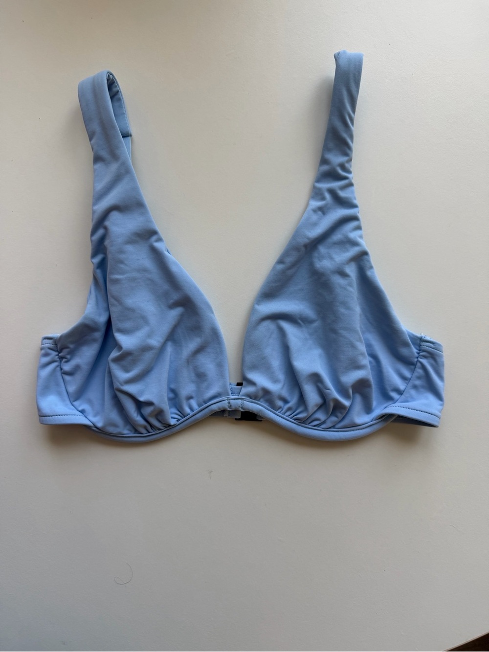 BONDI BORN Mattie Bikini Top in Cornflower EUC size 4-6